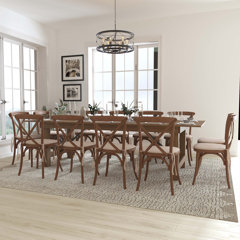 11 piece farmhouse online dining set